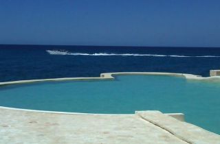 Hotel Sol Dominicus pool with view on the sea Hotel Sol Dominicus pool with view on the sea